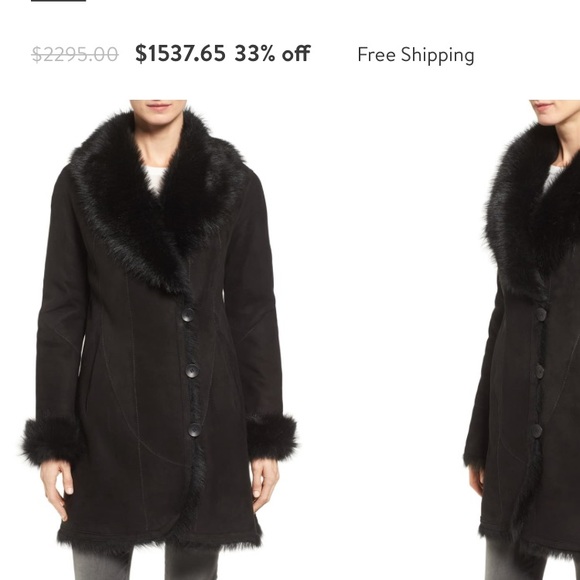 Hso shearling coat Clearance